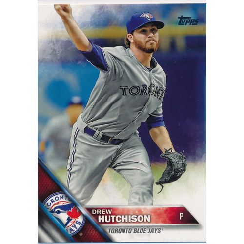 2016 Topps Baseball 343 Drew Hutchison Toronto Blue Jays