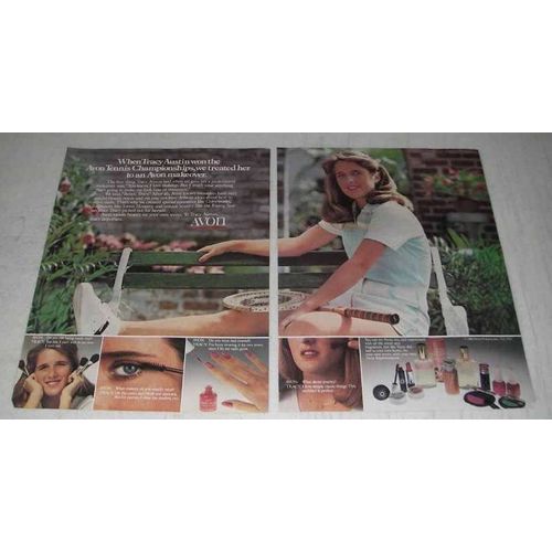 1980 Avon Cosmetics & Fragrance Ad - Tracy Austin
