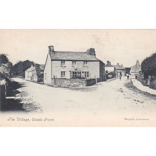 The Village, Coads Green Cornwall Postcard (CR75812)