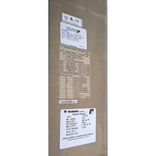 RELIANCE ELECTRIC GV 3000 SE MODEL:30V4260 30HP 460 VOLT AC Drive GV3000 30H4260