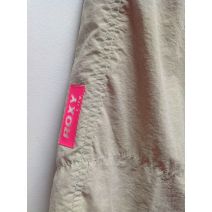 ROXY QUIKSILVER BEIGE JUNGLE JOE 3/4 FITNESS TROUSERS XS £39.99 BNWT