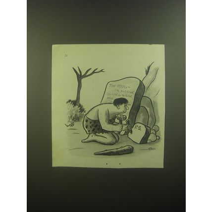 1946 Cartoon by Syd Hoff - P.S.