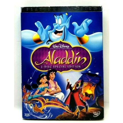 Disney’s Aladdin (DVD 2004) 2-Disc Set - Platinum Edition (L56)