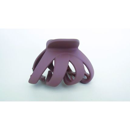 Medium sized colored soft textured octopus hair claw clip