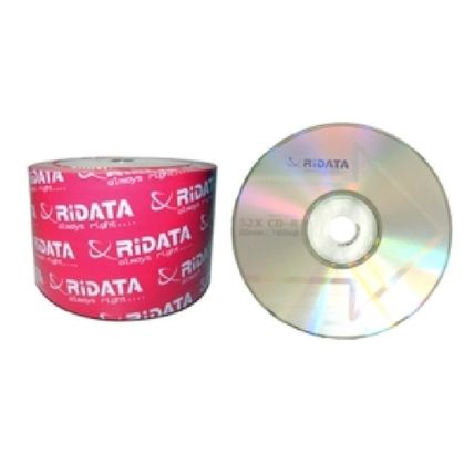 RiData 52X CD-R Media - 80MIN/700MB - 50 Pack Spindle