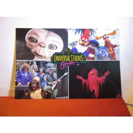 multiview, MOVIE MAGIC, UNIVERSAL STUDIOS, FLORIDA. USA. unused postcard =