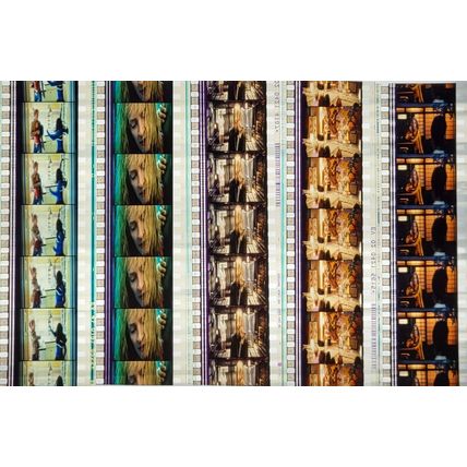 Kill Bill. Pk MULTI VNR - A006f. - 5 STRIPS OF 5 - 35MM FILM CELLS