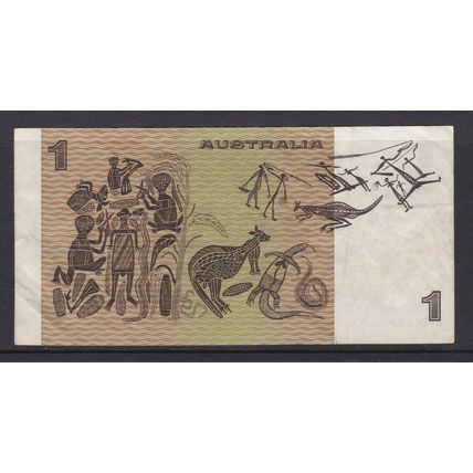 Australia: One Dollar QEII Banknote. Ref: CB0004