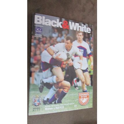 1992 Rugby Football League Programme - Widnes v Hull K.R - V2