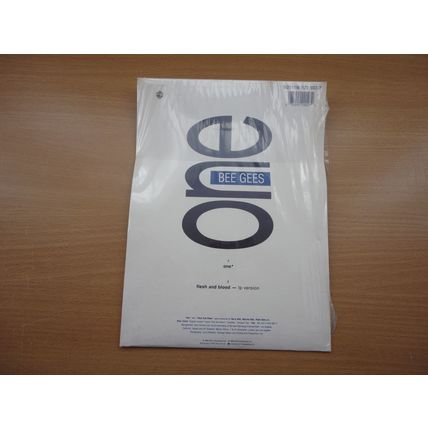 Bee Gees 1989 7" Single One b/w Flesh And Blood Limited Edition Die Cut Pack