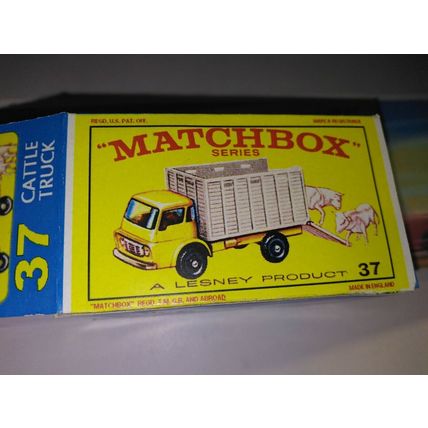 Matchbox - No37 Cattle Truck