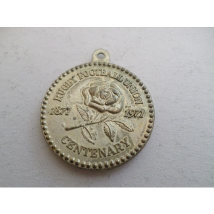Rugby - Rugby Football Union Centenary Medal - Replica Medal