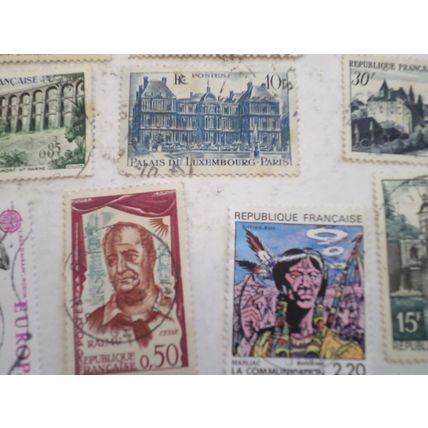 French Stamps. a selection of 15 different stamps