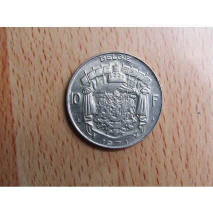 Belgium 1971 10 Frank Belgie (Dutch - Flemish Text) Coin