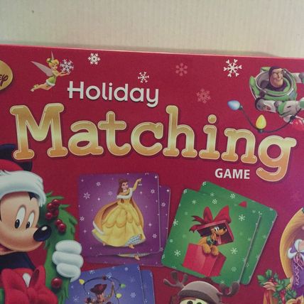 NEW Disney Holiday Matching Game - 72 Cards