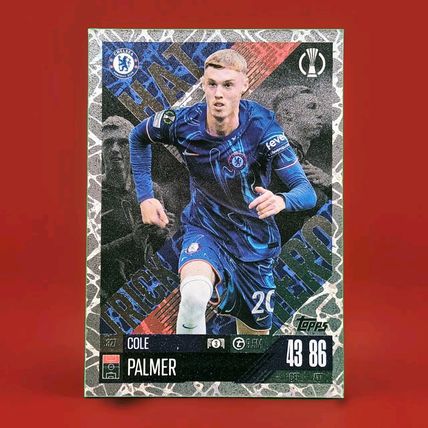 Cole Palmer 327 - Hat Trick Hero - Topps Match Attax Extra 2024/25