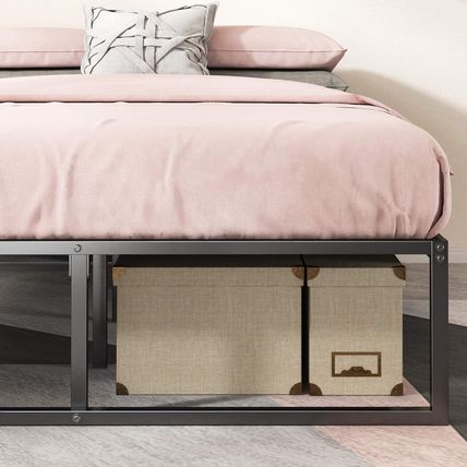 ZINUS Lorelei 14 Inch Metal Platform Bed Frame, Mattress Foundation with Steel S