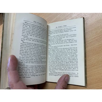 RARE* c1880 "NEW FRIENDS or ST CADOG'S WELL" FICTION SMALL HARDBACK BOOK (P2)