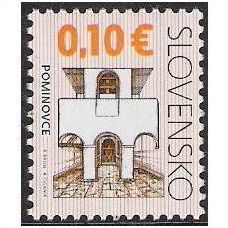 Slovakia Mi 600: 5 c. Definitive: Church of St. John, Sedmerovec-Pominovce.