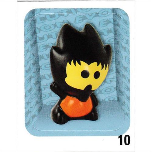 Power Gogo's Crazy Bones Series 2 Stickers - #10 - Koku-Chan