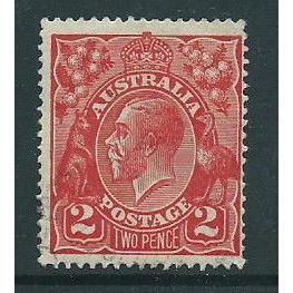 australia stamp head heads sg63 sg 163 used vfu