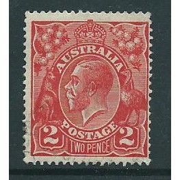 australia stamp head heads sg63 sg 163 used vfu