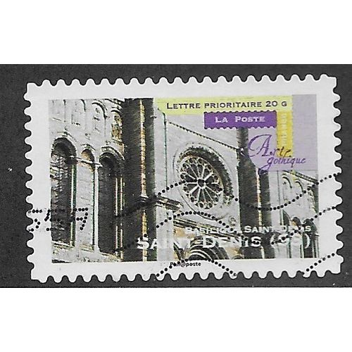 FRA 2011 (58c) 'GOTHIC ART - SAINT-DENIS 93' FINE USED (EBID57-592)