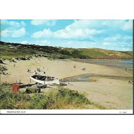 Freswater East, Pembrokeshire - Judges postcard c.1970s