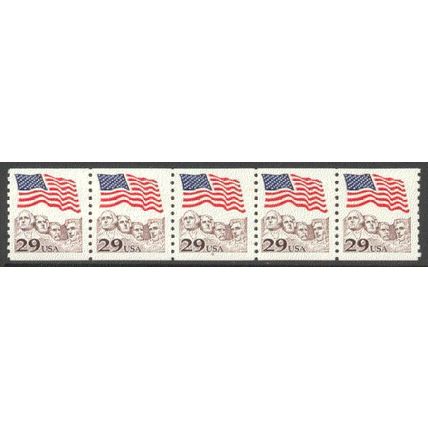 2523 29c U.S. Flag Fine MNH PNC 6/5 V0603