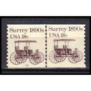 1907 18c Surrey Fine MNH Dry Gum CNP Left 12 PA0515
