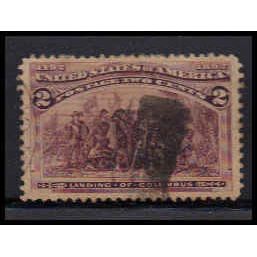 Used 231 2c Landing of Columbus Fine K1273