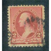 Used 220 2c George Washington Fine A14048