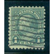 Used 581 1c Benjamin Franklin Barely Clears A16237