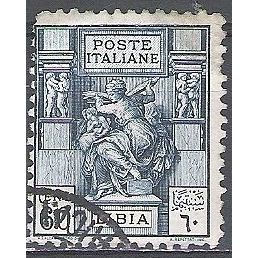 Libia 1924 Michel 51C O Cote (2005) 0.60 Euro Sibylle libyenne Cachet rond