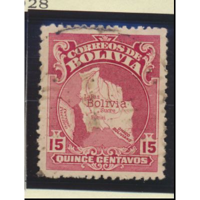 Bolivia Stamp Scott #191, Used