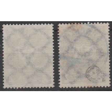 Mi: 200a,b; used; 1922 Cat € 172.50