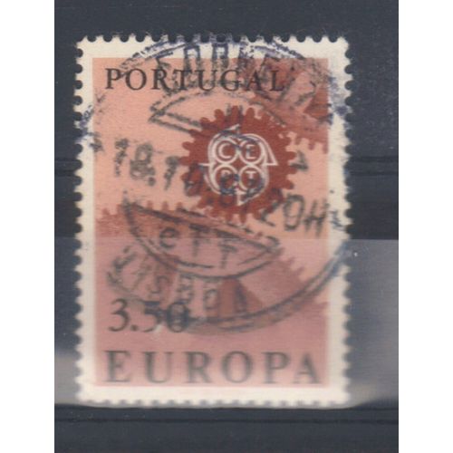 PORTUGAL 1967 EUROPA 3.50e VALUE USED