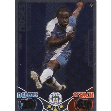 Match Attax 2010/2011 379 Victor Moses Wigan Athletic Showboat