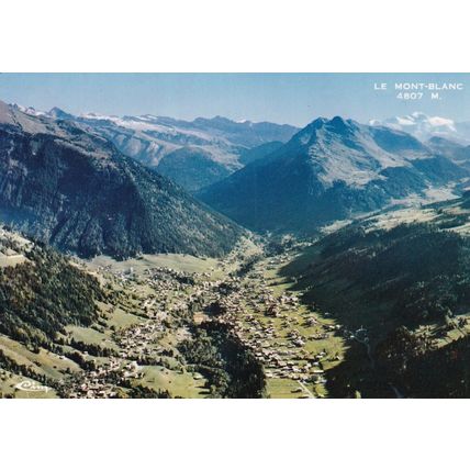 Mont Blanc France Postcard used VGC