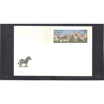 UX125 15c Hearst Castle CV01385