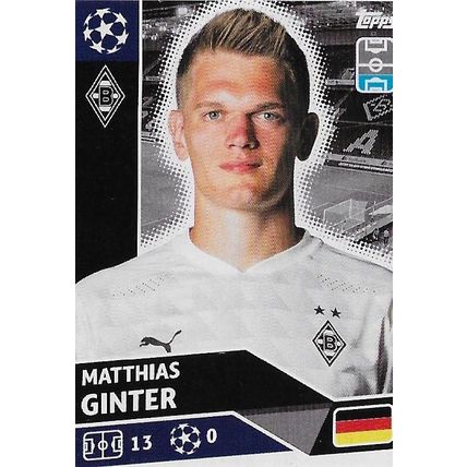 Topps UEFA Champions League 2020/21 Stickers: BMG5 - Ginter