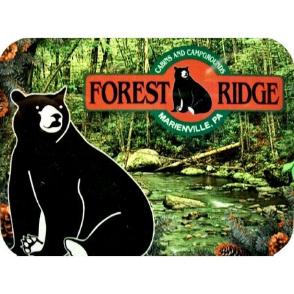 Forest Ridge Campgrounds Marienville PA Photo Fridge Magnet
