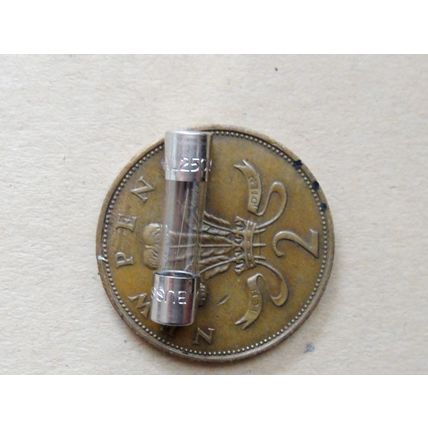 250mA 250v 20mm Quickblow Fuses, Farnell Pack of 10 New Old Stock