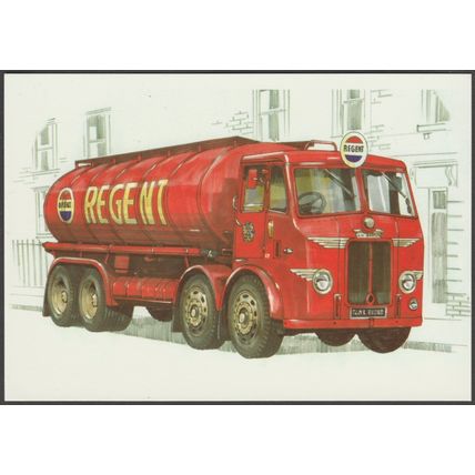 Leyland Octopus Petrol Tanker - Golden Era Postcard