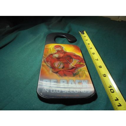 THE FLASH LENTICULAR HOLOGRAM DOOR HANG!! DC Comics! Wicked Cool! $22.00 Shipped