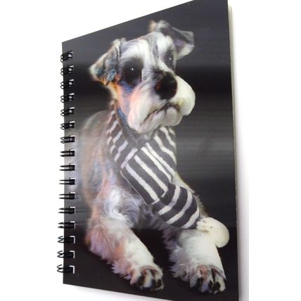 Schnauzer3D Notebook 363 great gift for a Schnauzer lover