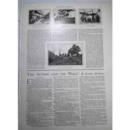 Hu-nan the Closed Province III, by William Barclay Parsons. Harper's Weekly 1900