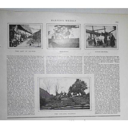 Hu-nan the Closed Province III, by William Barclay Parsons. Harper's Weekly 1900