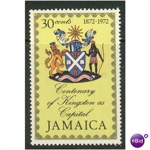Jamaica stamps 1972 - SG 363 - Centenary of Kingston as Capital MNH