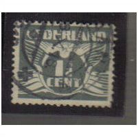 Netherlands 1924 1 1/2C CARRIER PIGEON F/U SG424A